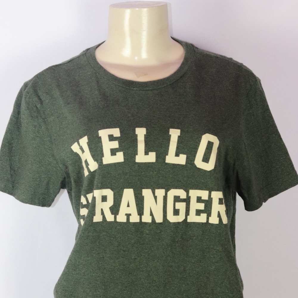 VINTAGE VINCENT GREEN GRAPHIC TSHIRT SIZE MED